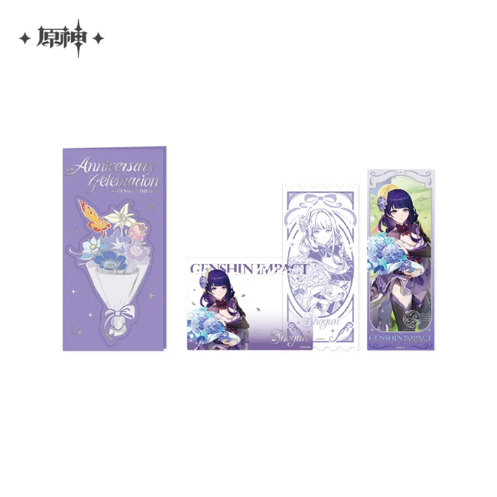 Genshin Impact Aniversary Celebration Series Peel-5th Anniversary 