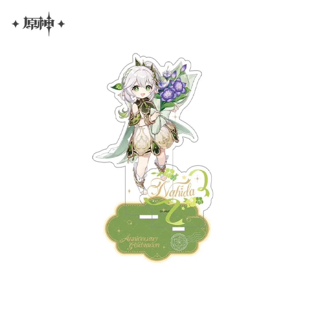 Genshin Impact Aniversary Celebration Series Acrylic Character Stand 5th Anniversary Nahida