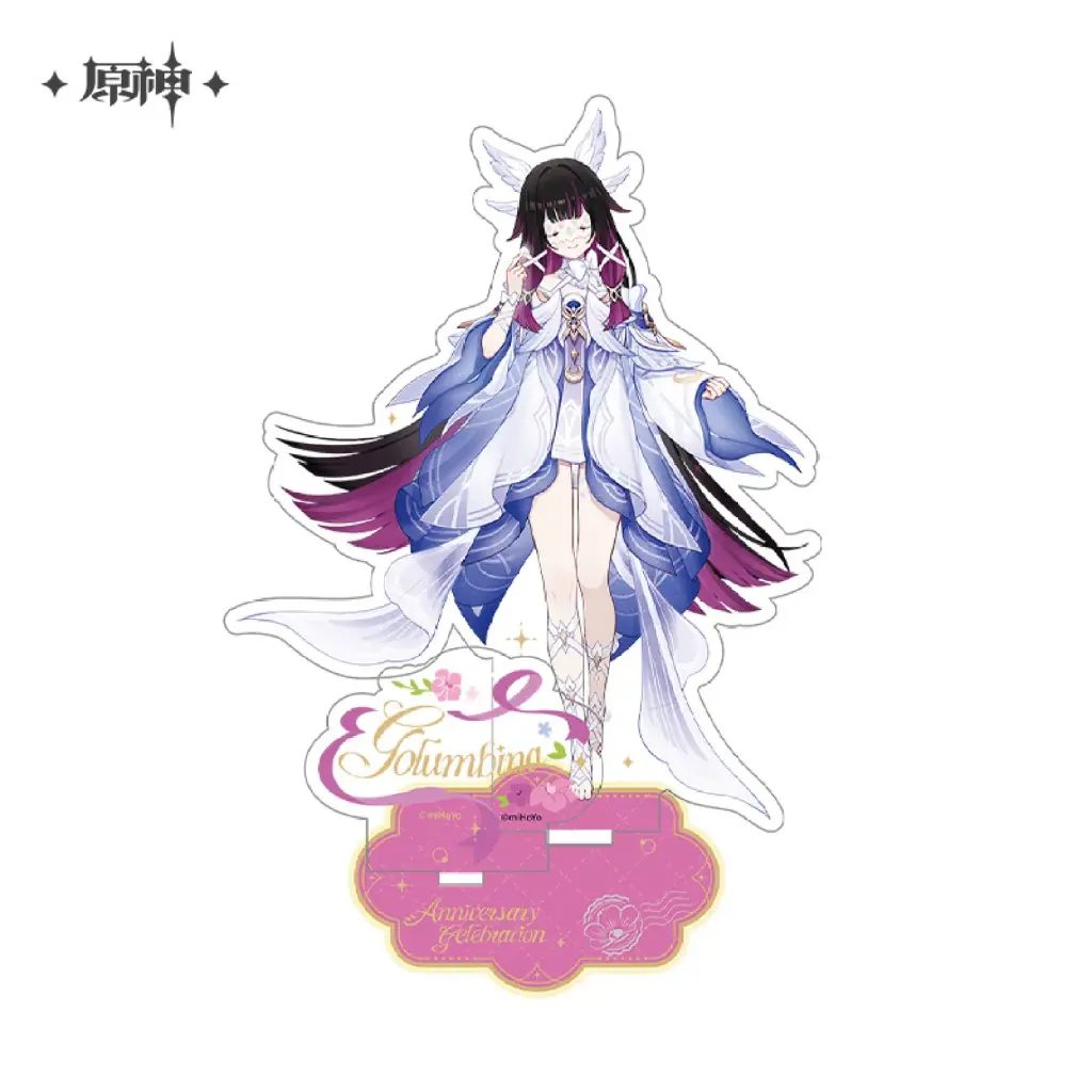 Genshin Impact Aniversary Celebration Series Acrylic Character Stand 5th Anniversary Columbina