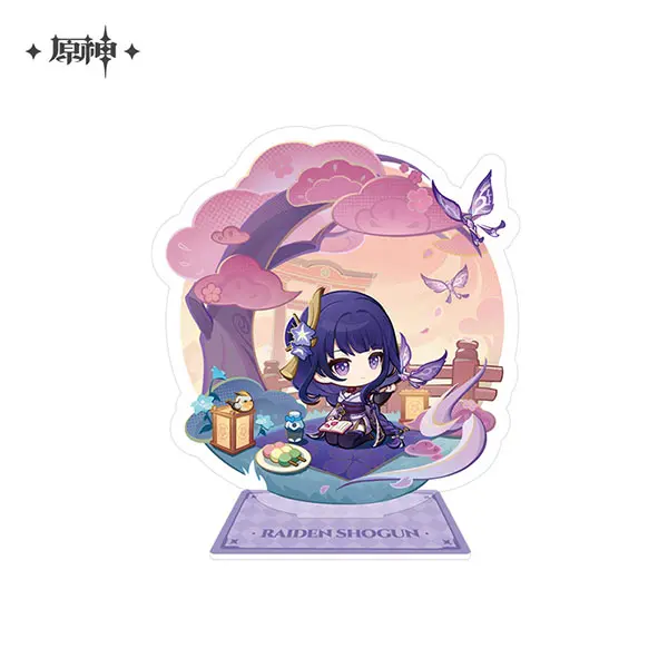 Genshin Impact Teyvat Exhibition Series Character Acrylic Stand Raiden Shogun