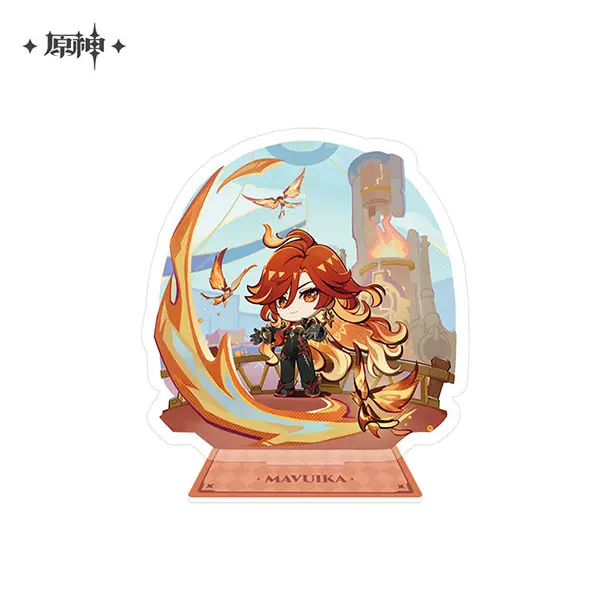 Genshin Impact-Teyvat Exhibition Series Acrylic Character Stand-Mavuika 