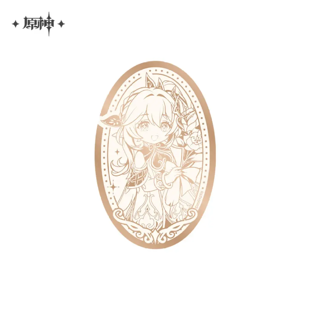 Genshin Impact Aniversary Celebration Series Mirror Badge 5th Anniversary Nahida