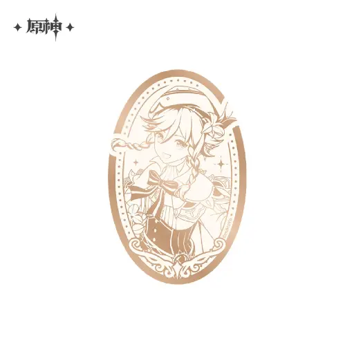 Genshin Impact Aniversary Celebration Series Mirror Badge 5th Anniversary Vendi
